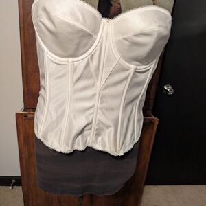 Dominique White Bustier Corset